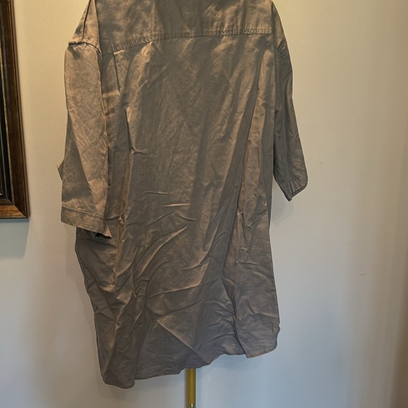 Sean John Gray Men's shirt sleeve button down 3XL - Picture 6 of 12